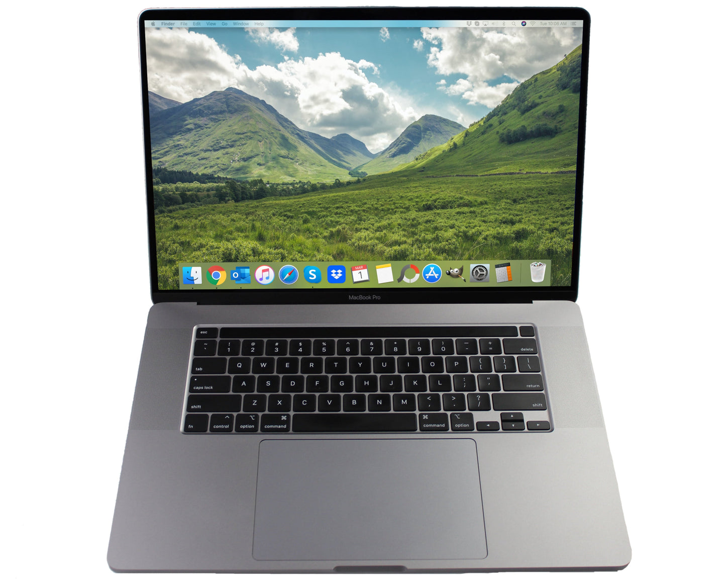 MacBook Pro (2019) 16-inch – Intel Core i9 2.3GHz – 16GB RAM 1TB SSD • 5500M GPU – 93 Cycles