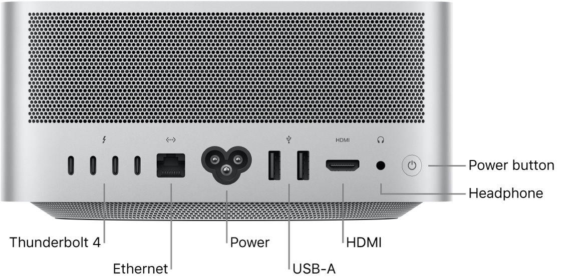 Mac Studio (2022) M1 Ultra – Apple 20-Core CPU 64-Core GPU – Model A2615