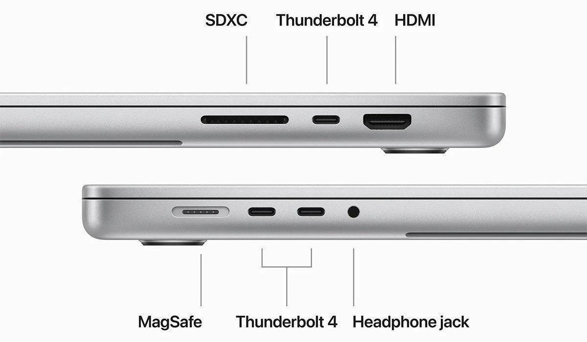 MacBook Pro (2023) 16-inch – Apple M3 Max 16-Core CPU & 40-Core GPU – Silver