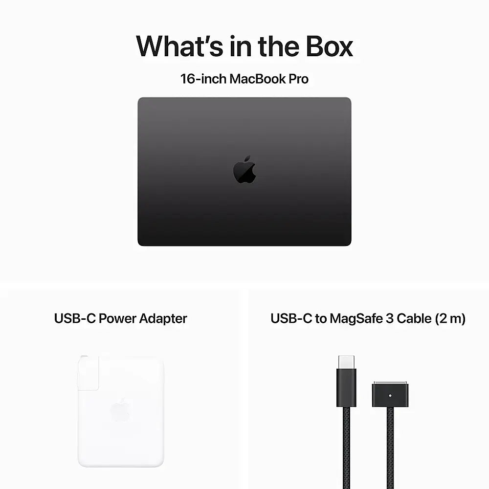 MacBook Pro (2023) 16-inch – Apple M3 Max 40-Core GPU – 128GB RAM 2TB SSD | 35 Cycles