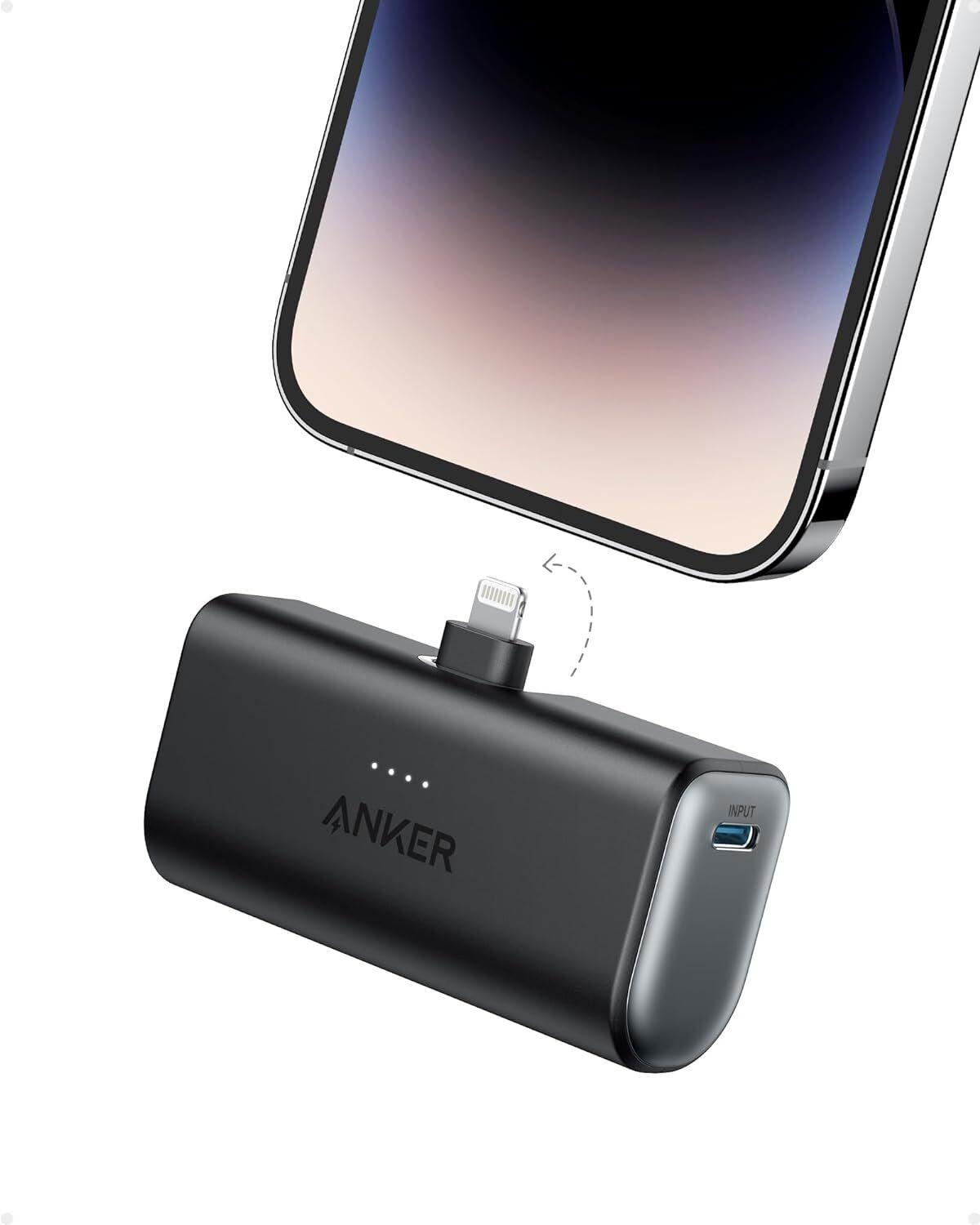 Anker 621 Power Bank Built‑In Lightning & USB‑C Connectors 5,000 mAh