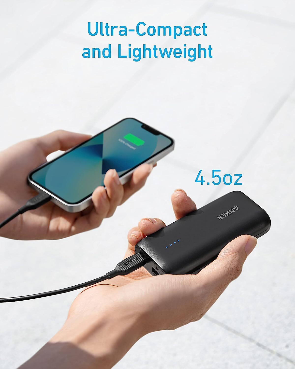 Anker 321 Power Bank Dual USB Mini‑USB USB‑C High-Capacity 5 V