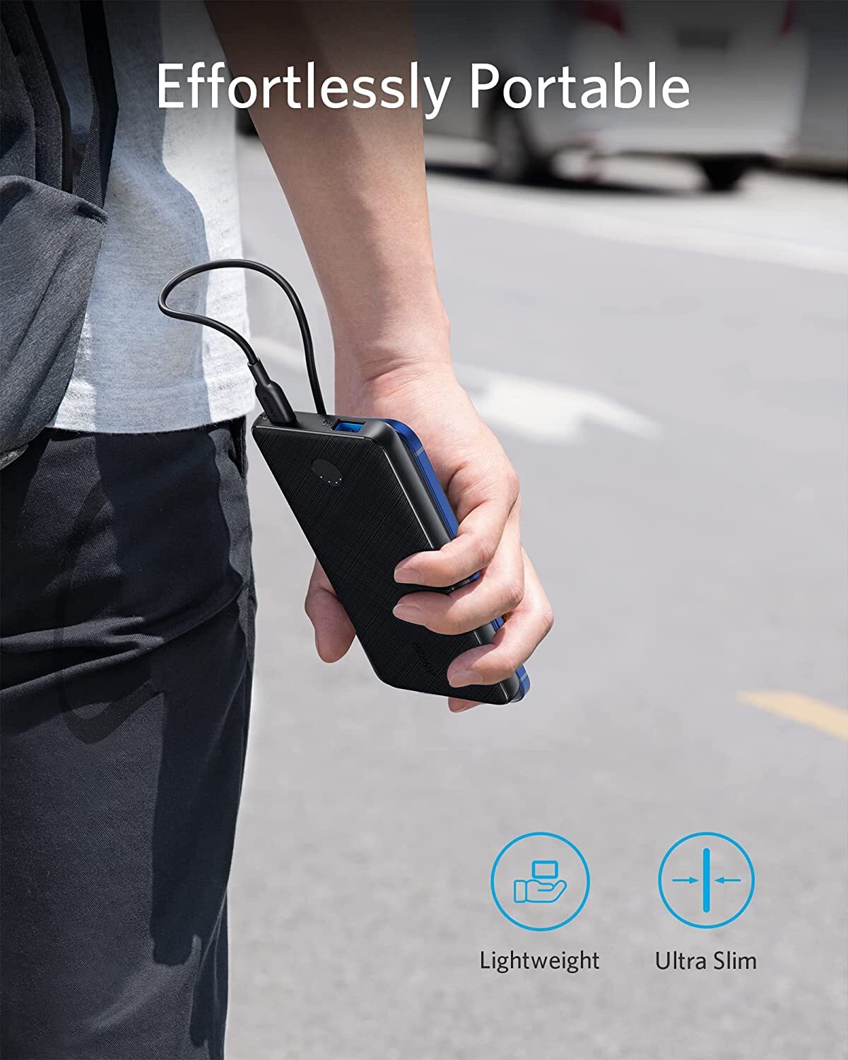 Anker Power Bank USB‑C PD Fast Charge 10,000 mAh