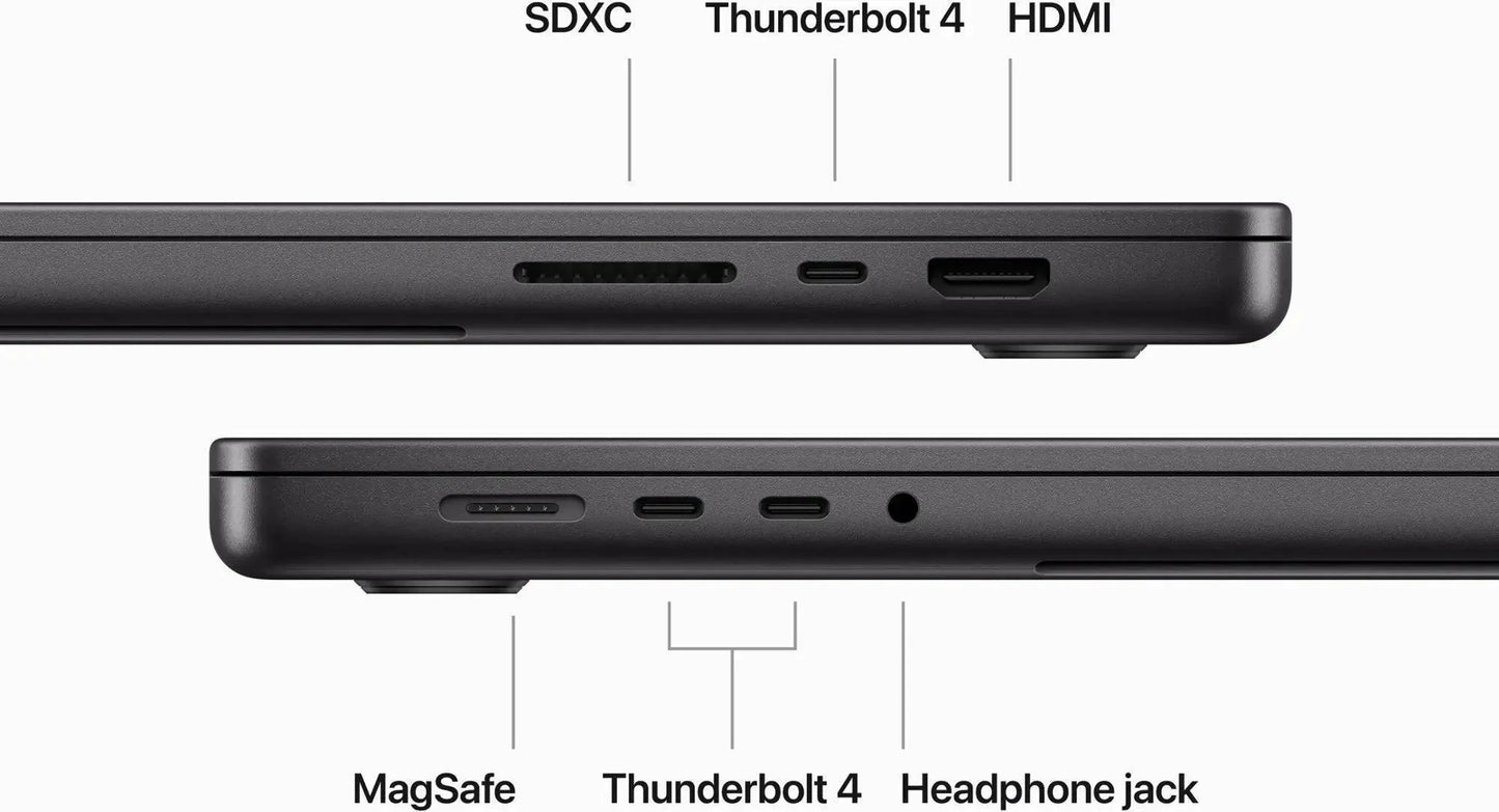 MacBook Pro (2023) 16-inch – Apple M3 Max 16-Core CPU & 40-Core GPU – Space Black