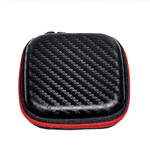 Square Headphone Case, EVA Storage Box for Electronics