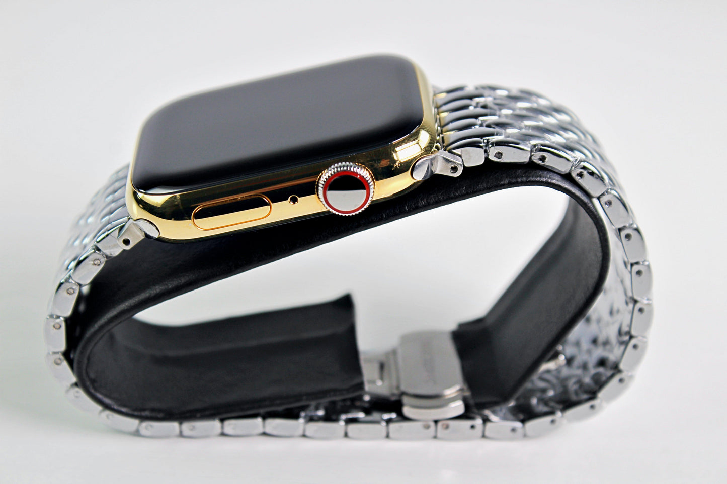 Apple Watch Series 8 (2022) GPS/Cellular A2774 - 45mm Stainless Steel - Custom 24K Gold Finish