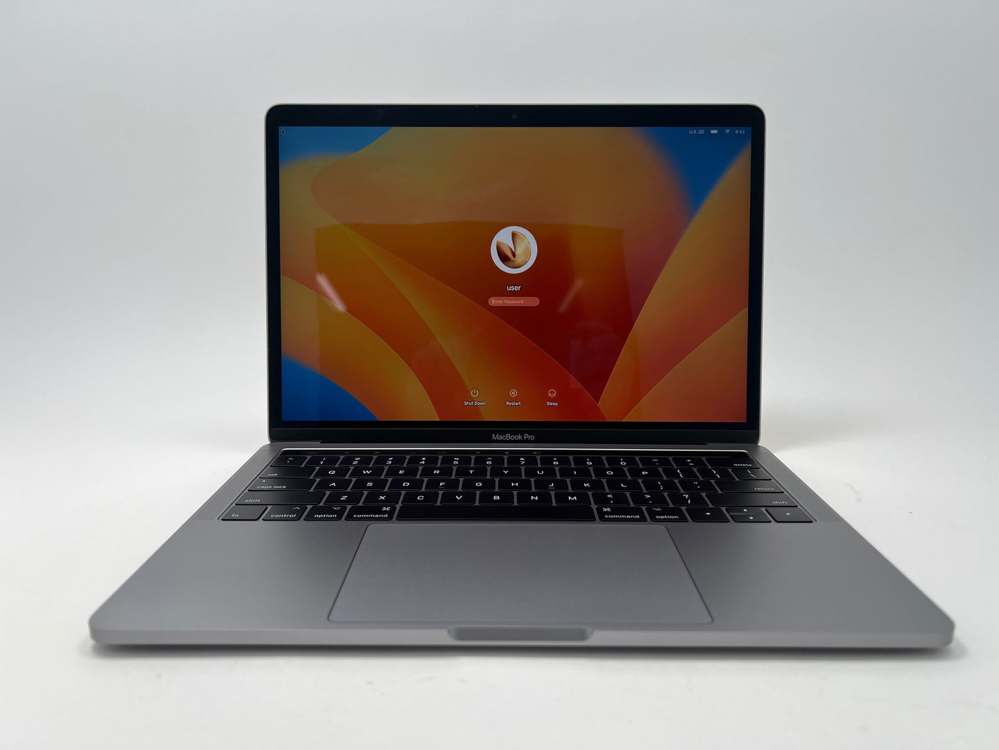 MacBook Pro (2017) 13-inch – Intel Core i7 3.5GHz – 16GB RAM 512GB SSD • 45 Battery Cycles
