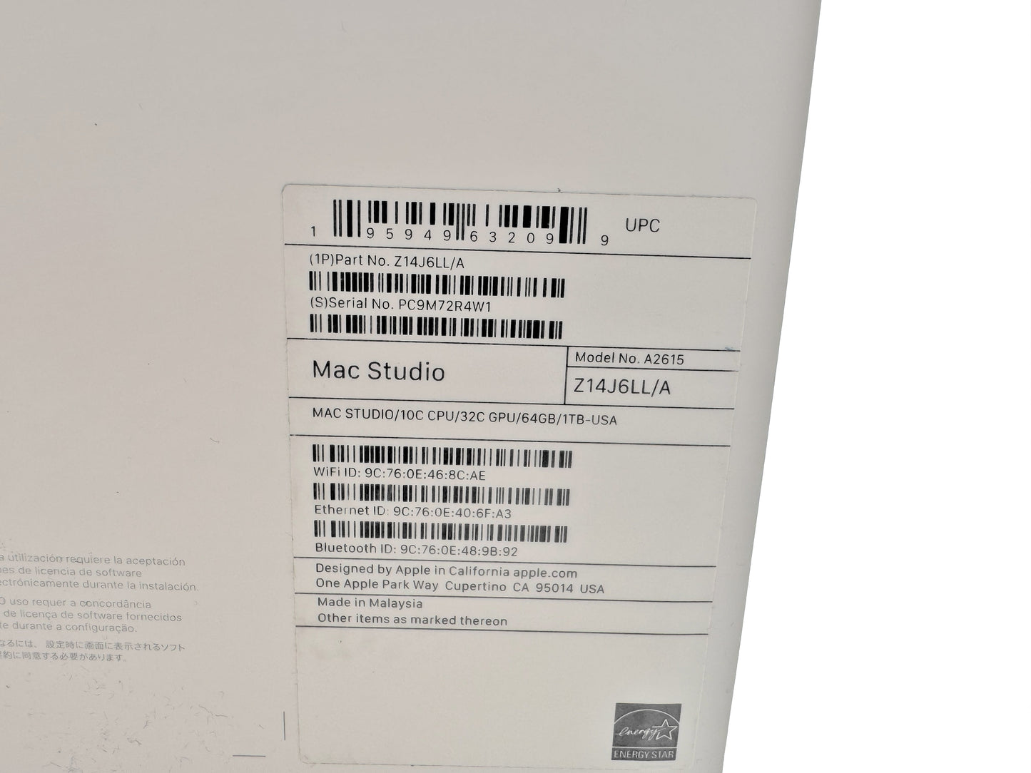 Mac Studio (2022) – Apple M1 Ultra 48-Core GPU – 64GB RAM 2TB SSD | Brand New