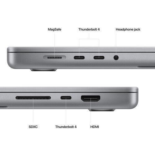 MacBook Pro (2021) 16-inch – Apple M1 Max 10-Core CPU & 32-Core GPU – Space Gray