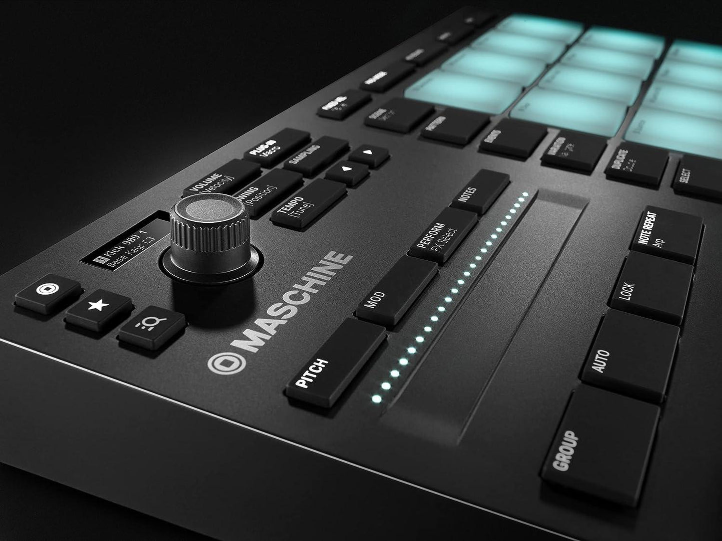OPEN BOX Native Instruments MASCHINE MIKRO MK3 Drum Controller - Compact Beat-Making Tool, Integrated Software, Touch-Sensitive Pads