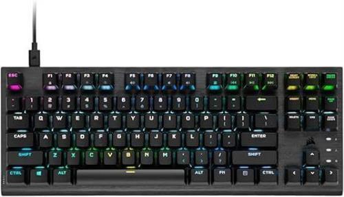 Corsair K60 RGB TKL Tenkeyless RGB Mechanical Keyboard / Black