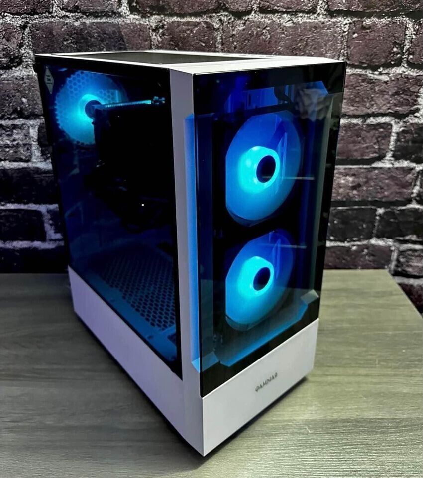 Custom White Gaming Desktop - i7 – 3.40 GHz Processor – Open Box