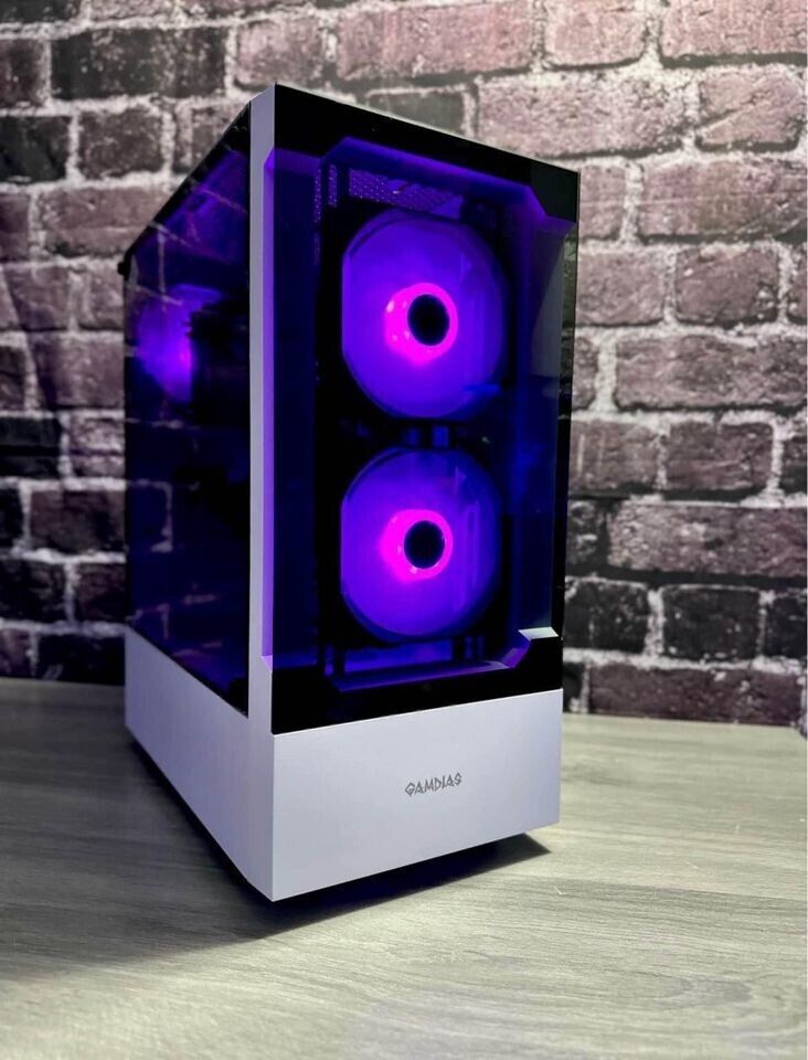 Custom White Gaming Desktop - i7 – 3.40 GHz Processor – Open Box