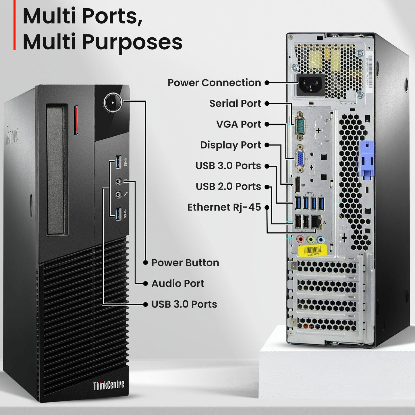 Lenovo ThinkCentre Business Desktop Intel 3.20GHz Window 11