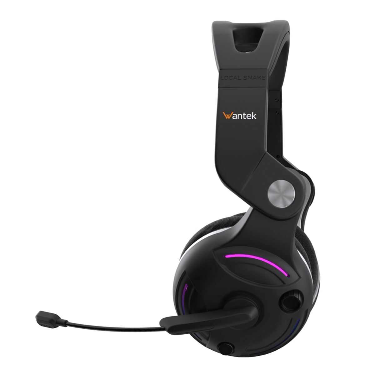 Wantek T2L Wireless Noise-Canceling Headset Black