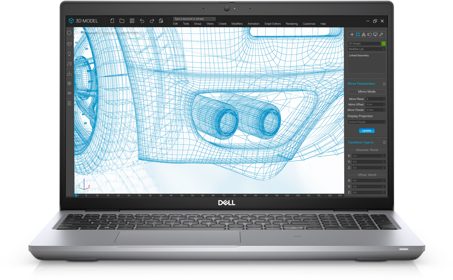 Dell 15.6 Inch Precision 3561 Intel Core i7‑ 32 GB RAM / 512 GB SSD
