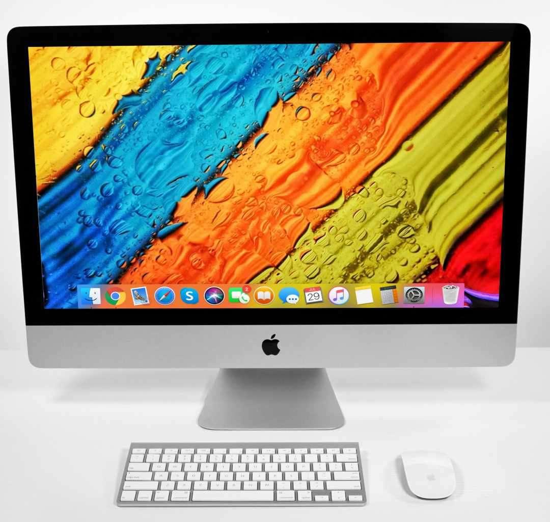 Apple iMac 5K 27-inch (Mid 2019) 3.7GHz i5 2TB Fusion Drive 128GB RAM All-In-One Desktop