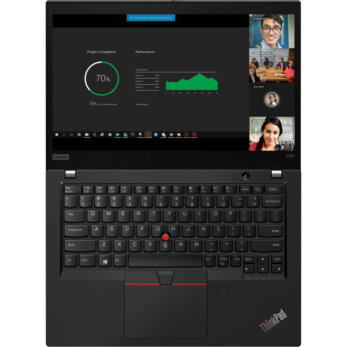 Lenovo 13 Inch ThinkPad X390 i7‑ 16 GB/512 GB SSD - Windows 10