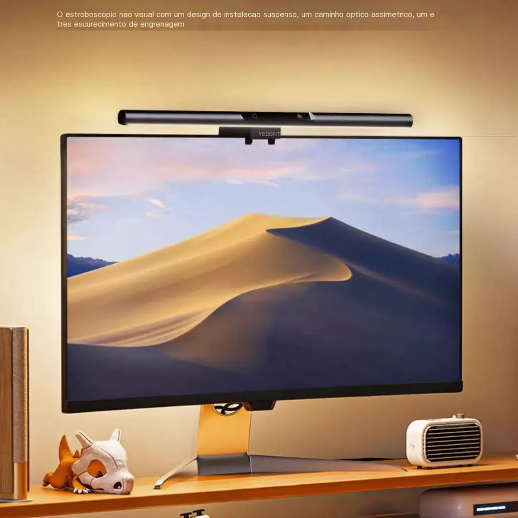 Éclairage d'ambiance asymétrique coloré pour moniteur, pour le soin des yeux