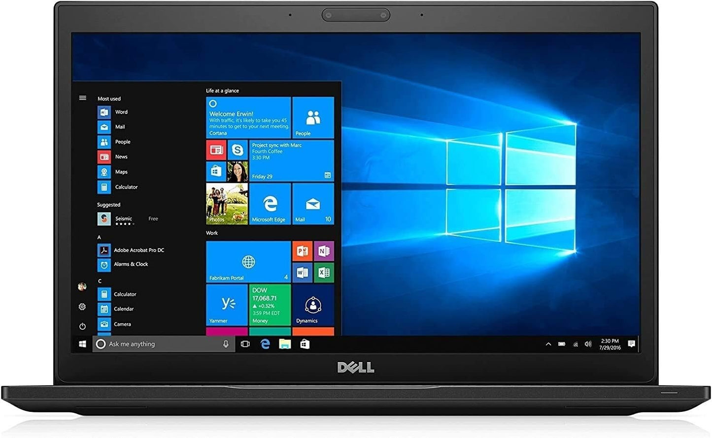 Dell Latitude 7490 14″ Business Laptop – Intel Core i5-6200U – 16 GB RAM / 512 GB SSD