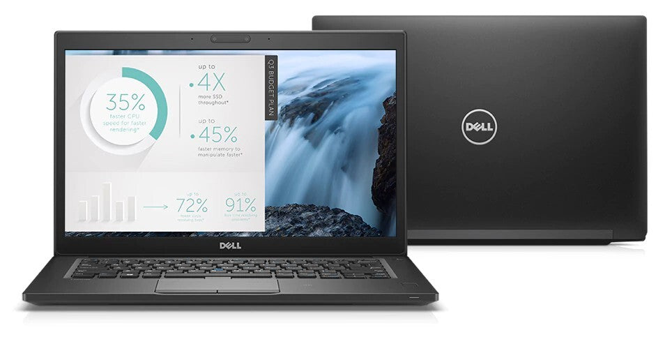 Dell 14" Latitude 7480 Notebook – Slim & Secure Business Laptop – Black – 16GB RAM 512GB