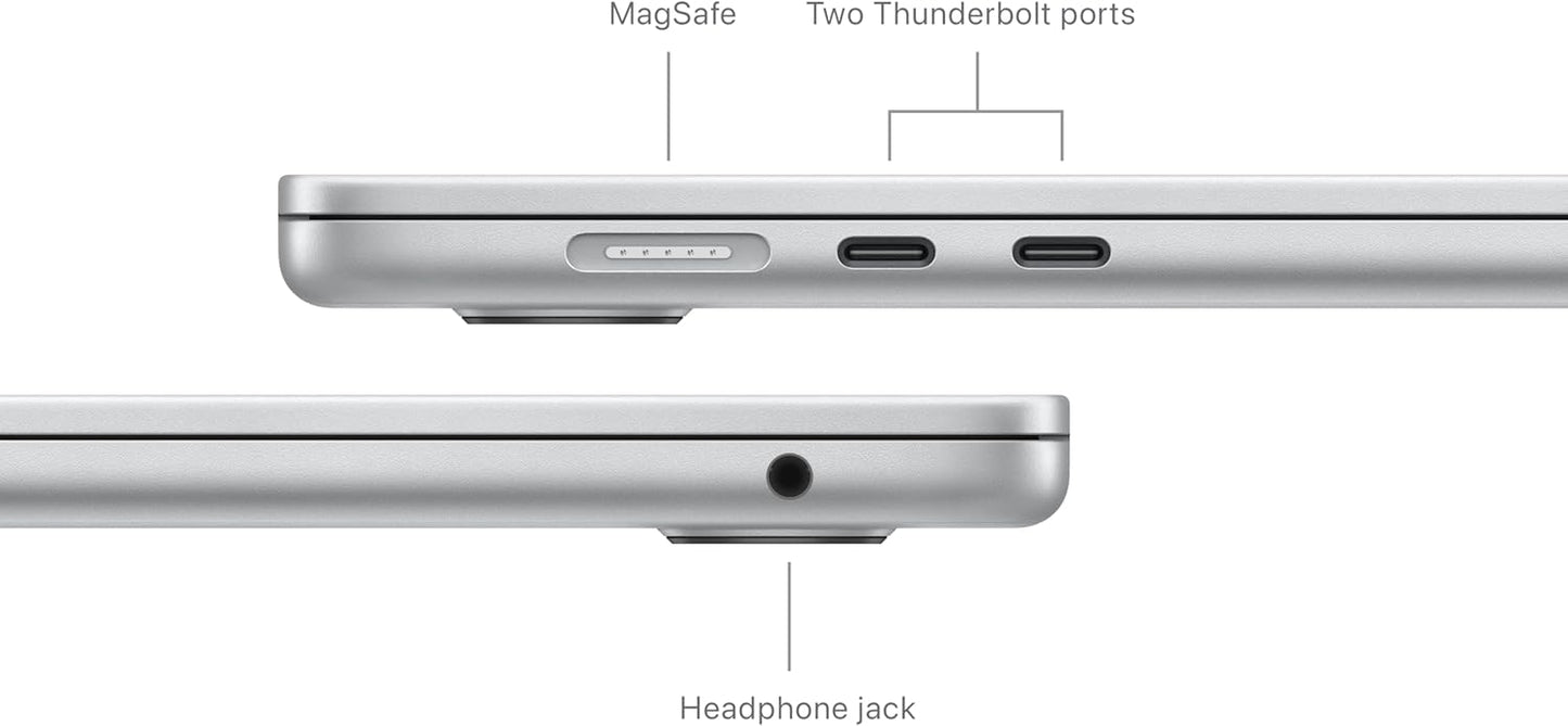 MacBook Air (2024) 15-inch – Apple M3 • 10-Core GPU – 8GB RAM 256GB SSD – 58 Cycles • 100% BH