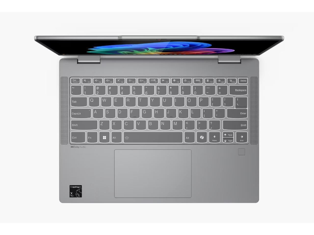 Lenovo 14" IdeaPad 5 Qualcomm Touchscreen Laptop (Gray) 8GB/256GB SSD – Refurbished