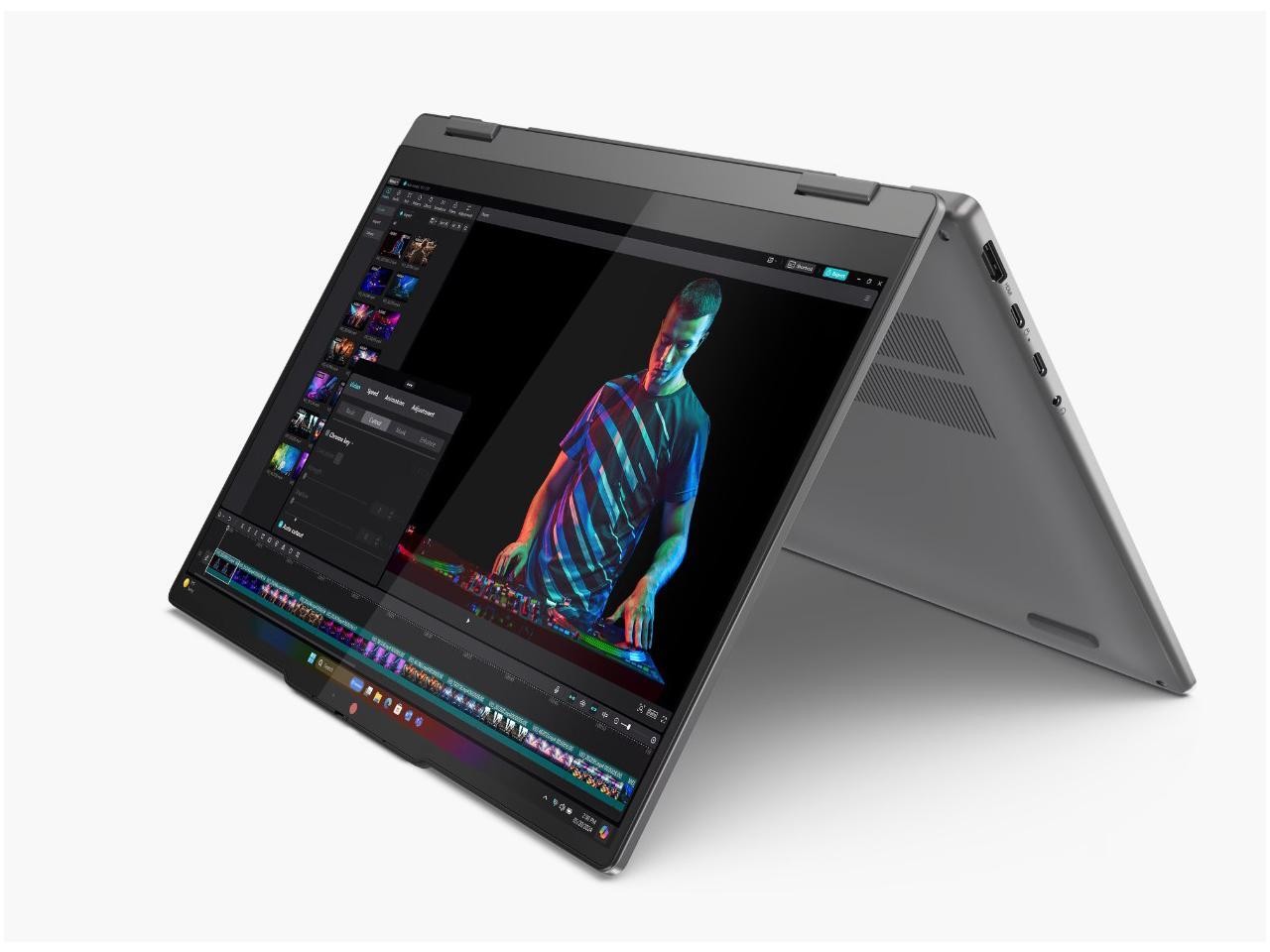 Lenovo 14" IdeaPad 5 Qualcomm Touchscreen Laptop (Gray) 8GB/256GB SSD – Refurbished