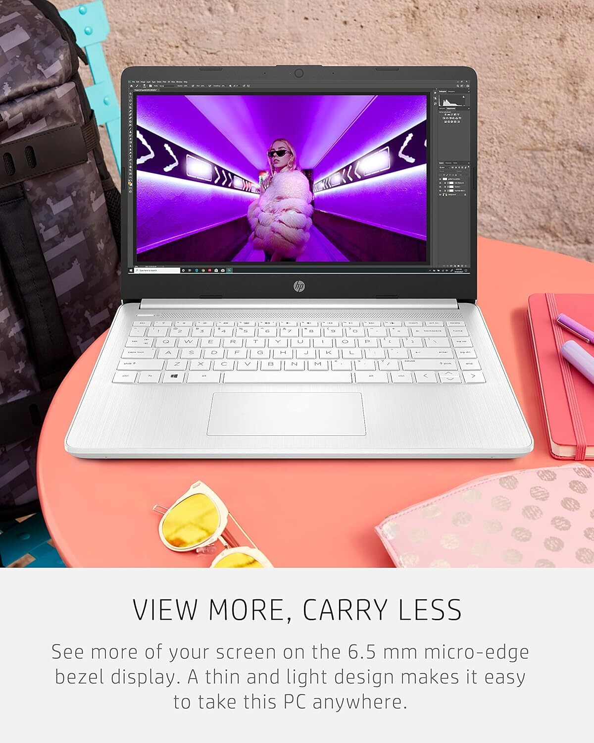 HP 14" 14DQ0052DX Intel Celeron N4120 White 4 GB/64 GB Windows 11