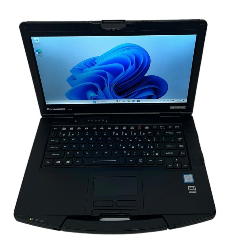 Panasonic Toughbook CF-54 Semi-Rugged Laptop i5 Touchscreen 1TB SSD 14″ 16GB RAM