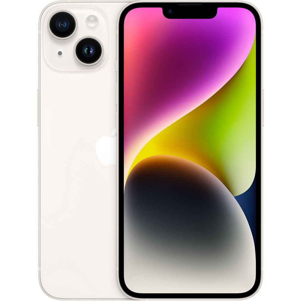 Apple iPhone 14 Starlight Unlocked 128 GB - Good Refurbished