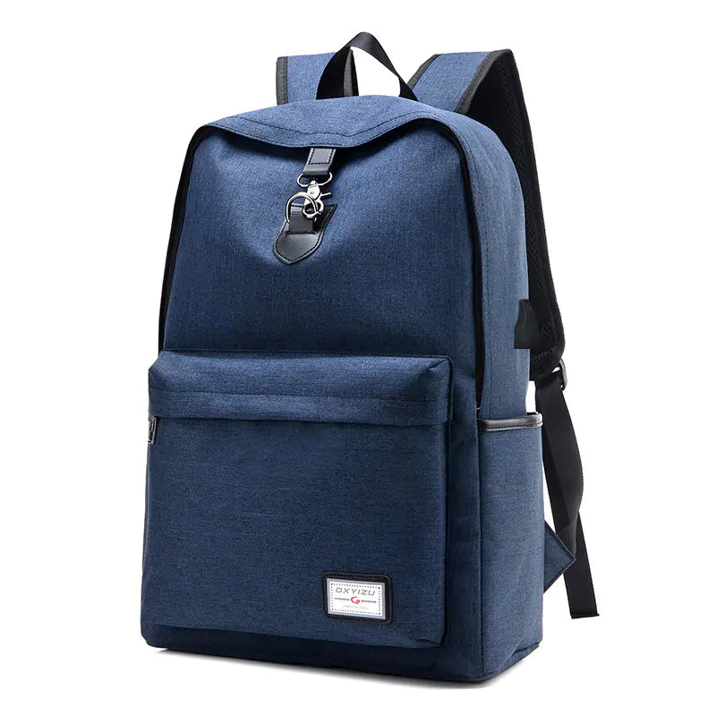 USB Backpack with College Style (Backpack)