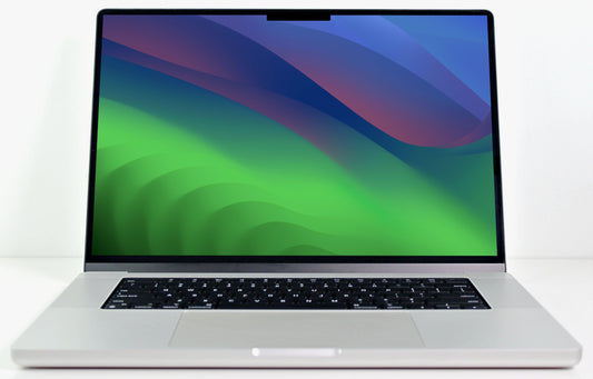 MacBook Pro (2021) 16-inch – Apple M1 Max 10-Core CPU & 32-Core GPU – Silver