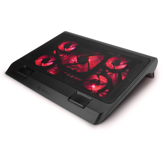 Enhance GXC1 Laptop Stand 5‑Fan USB‑Powered (Red)