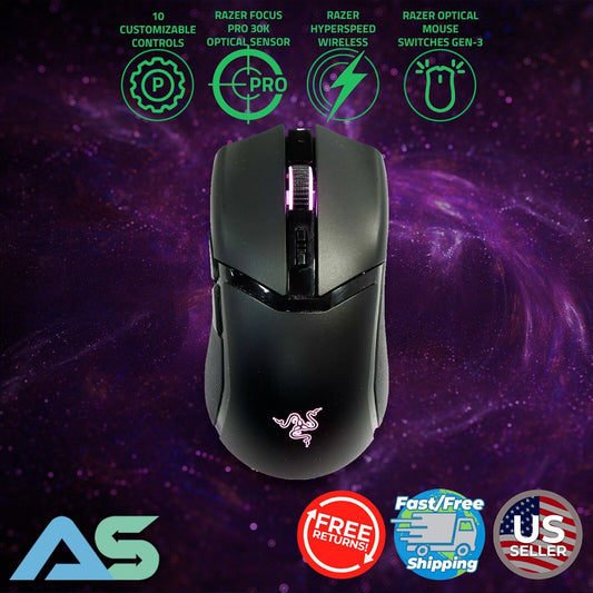 Razer Viper V2 Pro Wireless Gaming Mouse – Ultra-Lightweight – Black – Used