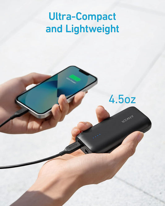Anker 321 Power Bank Dual USB   Mini‑USB   USB‑C High-Capacity 5 V