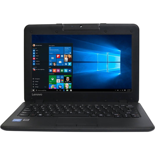 Lenovo 11.6" N22 80S6 Chromebook – Durable Student Laptop – 4GB RAM 64GB SSD WiFi  – Refurbished