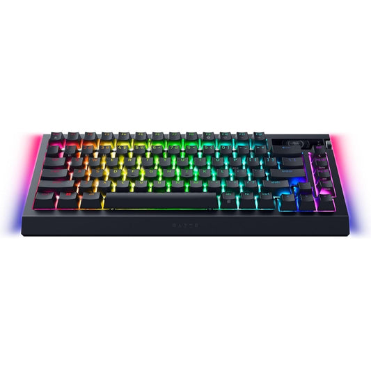 Razer BlackWidow V3 Pro Wireless Gaming Keyboard – Mechanical RGB – Black – Certified Refurbished