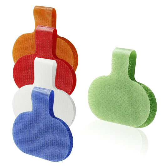 Hitefu 30PCS Multi-Color Cable Identifiers