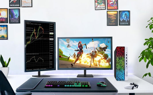 HP ProDesk 600 G3 Business Desktop Intel 3.60GHz with 19 Inch RGB LED and Mouse Keyboard