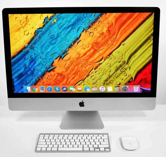 Apple iMac 5K 27-inch (Mid 2019) 3.7GHz i5 2TB Fusion Drive 128GB RAM All-In-One Desktop