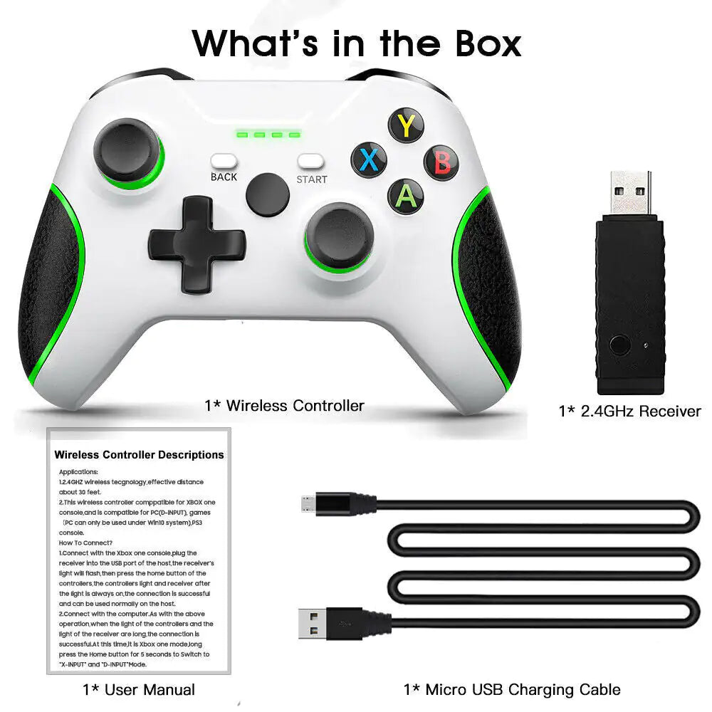 2.4GHz Wireless Gamepad For Xbox One/Windows PC