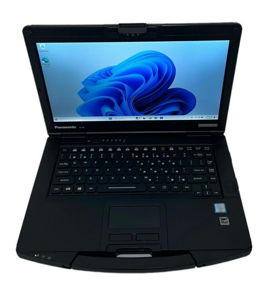 Panasonic Toughbook CF-54 Semi-Rugged Laptop i5 Touchscreen 1TB SSD 14″ 16GB RAM