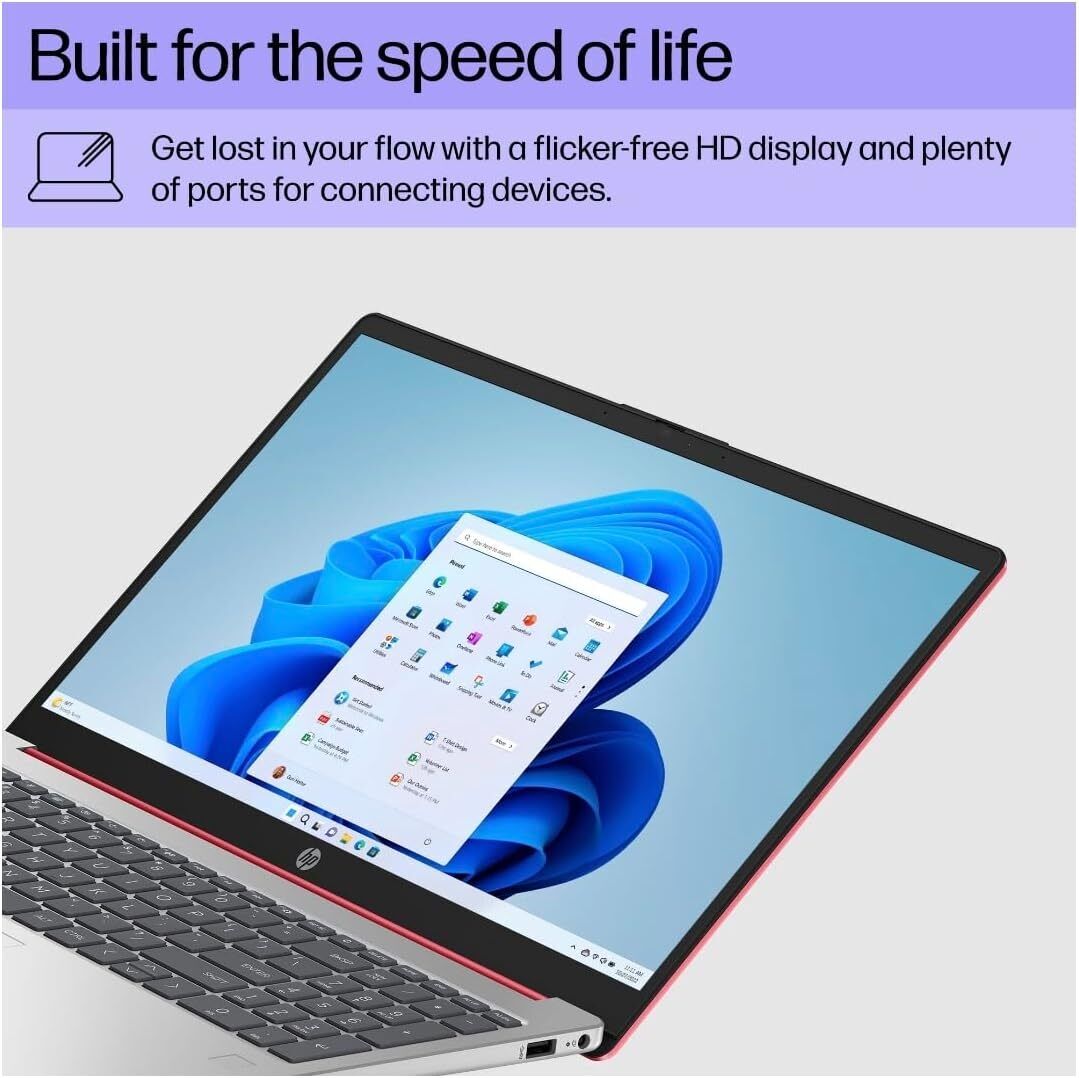 HP Laptop 15-FD + Intel Pentium + 16GB RAM / 128GB SSD – 15.6" Display